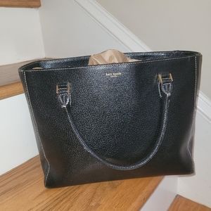 NWOT Kate Spade Black Leather Bag